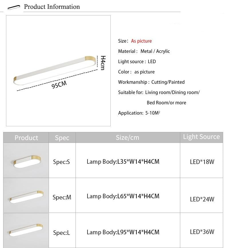 Bellarose - LED Ceiling Light