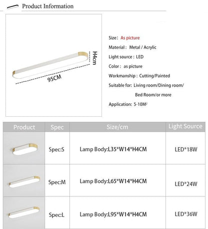 Bellarose - LED Ceiling Light