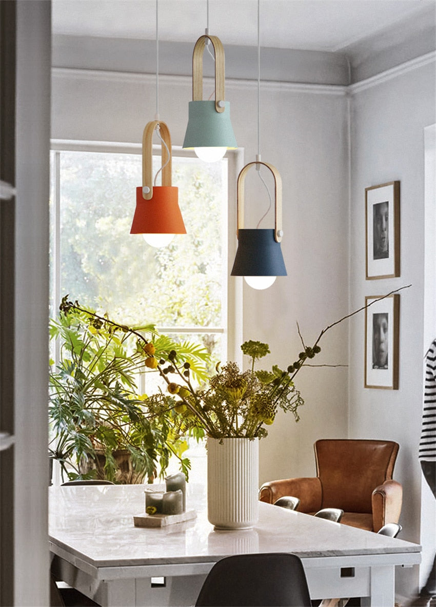 Petah - Modern Nordic LED Hanging Dome Lights