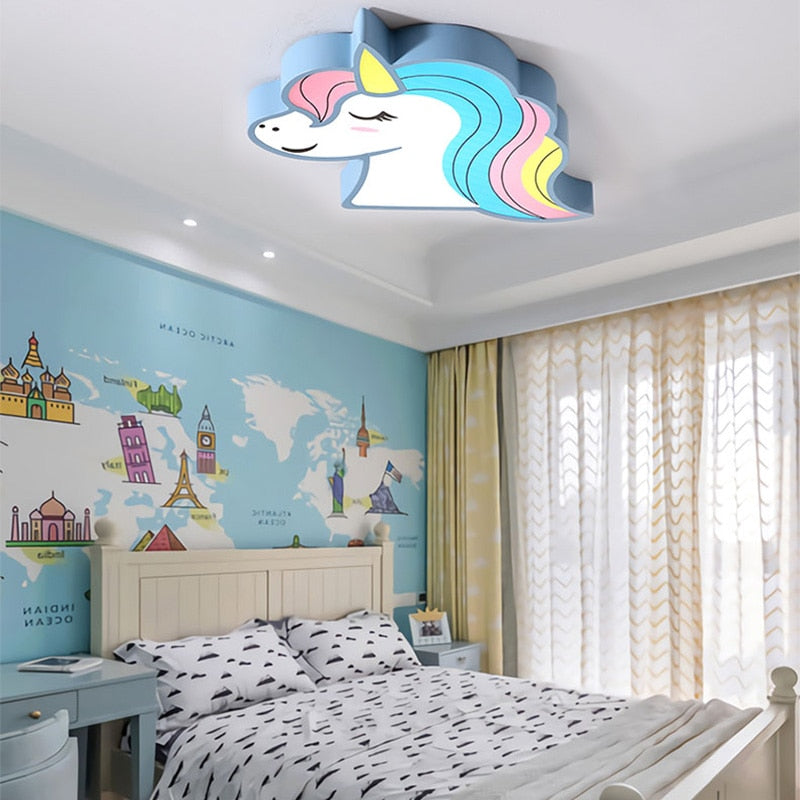 LED Unicorn Kids Room Light