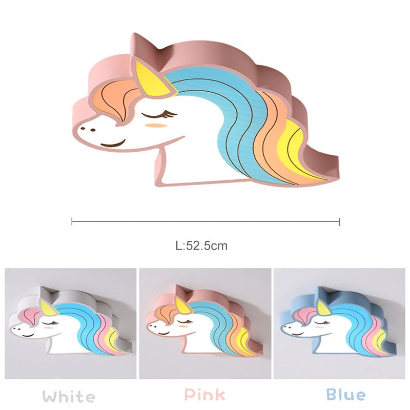 LED Unicorn Kids Room Light