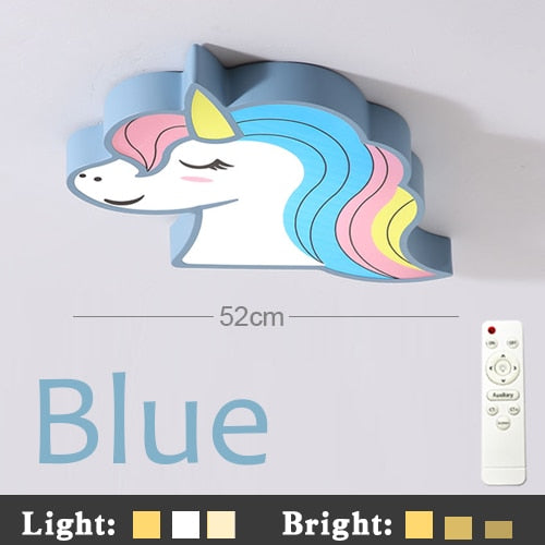 LED Unicorn Kids Room Light
