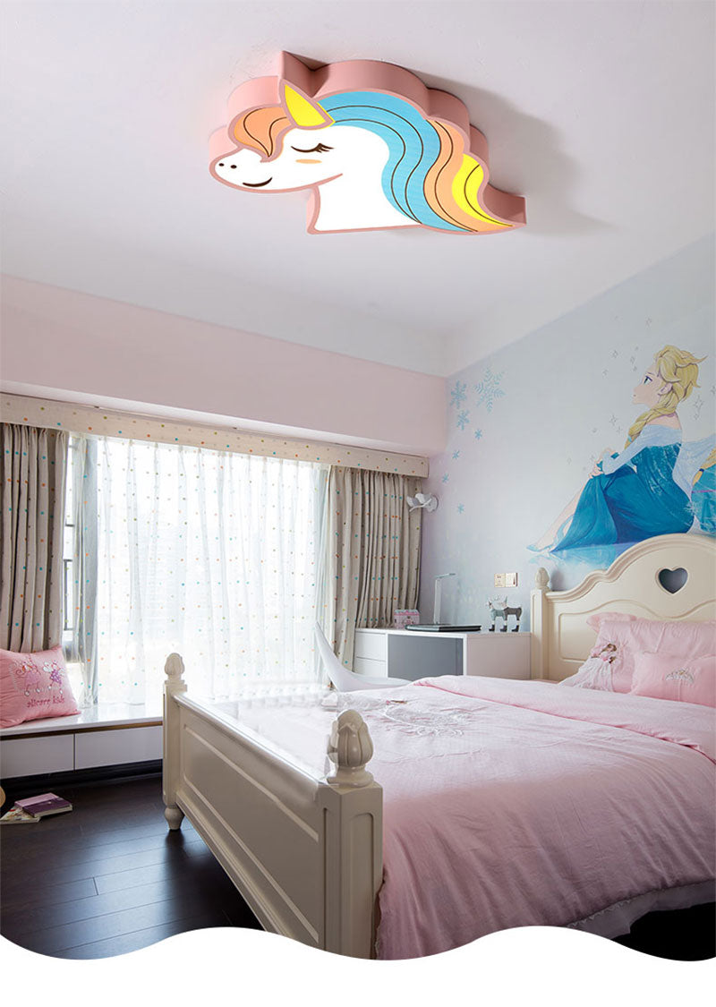 LED Unicorn Kids Room Light