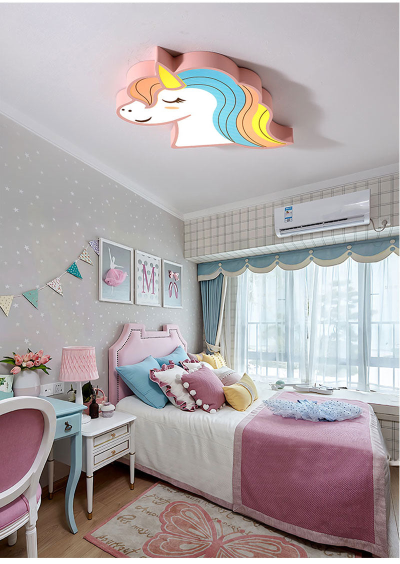 LED Unicorn Kids Room Light