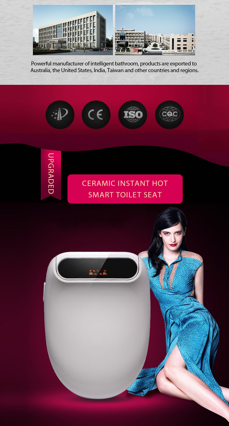 Smart Toilet Seat - Massage