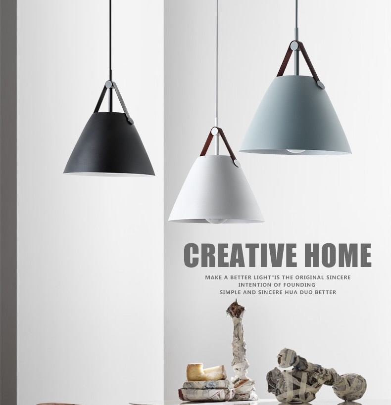 Minimalist Nordic Hanging Light