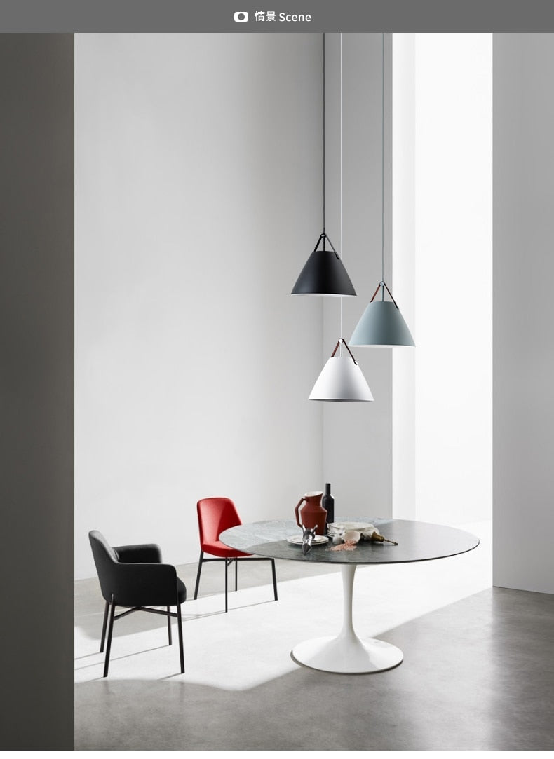 Minimalist Nordic Hanging Light