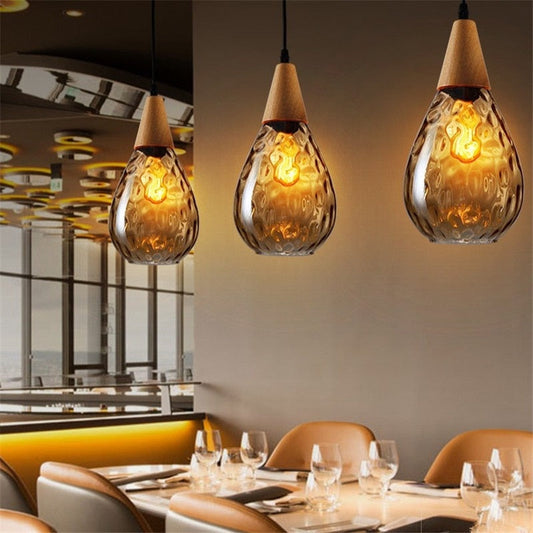 Sergia - Modern Nordic Drop Glass Pendant Lamp