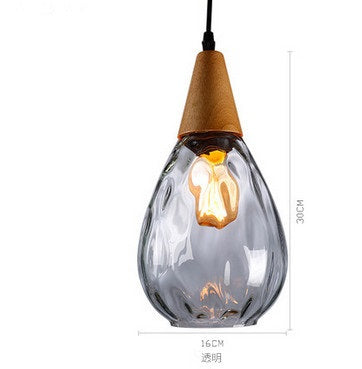 Sergia - Modern Nordic Drop Glass Pendant Lamp
