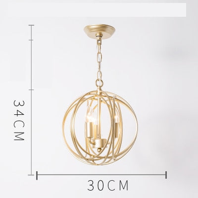 Arbor - Modern Hanging Cage Lamp