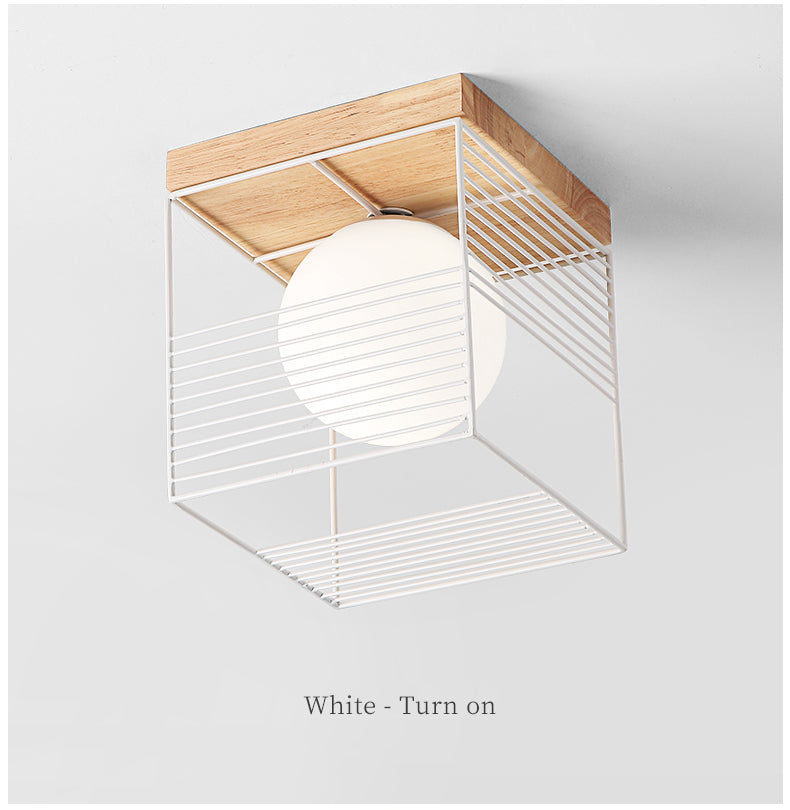 Escher - Vintage Cage Ceiling Lights