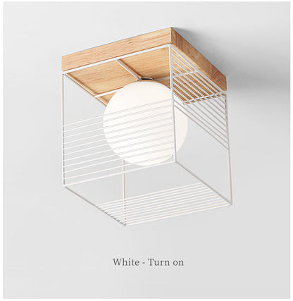 Escher - Vintage Cage Ceiling Lights