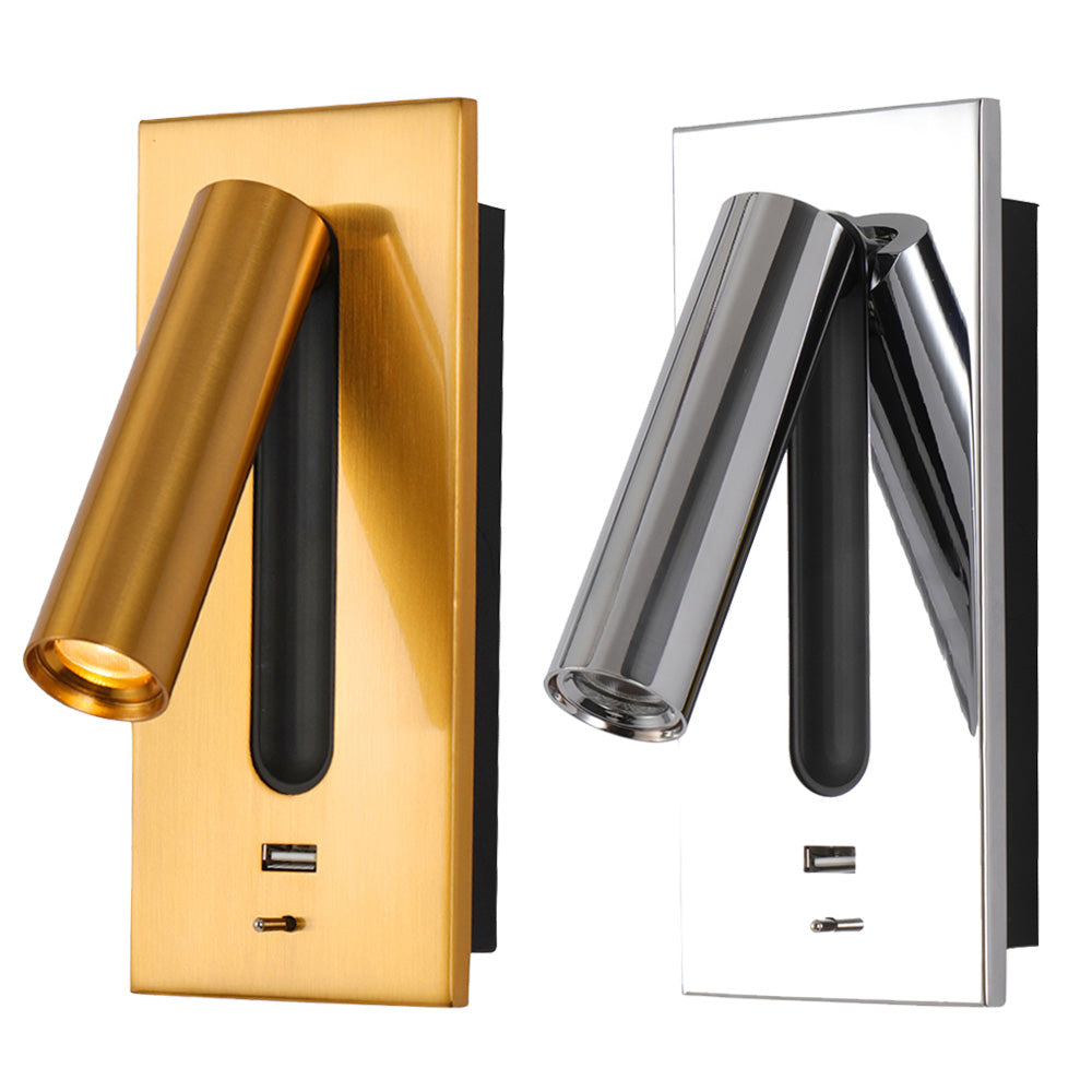 3W Rotating Bedroom Modern Wall Light - Sofrey Selects