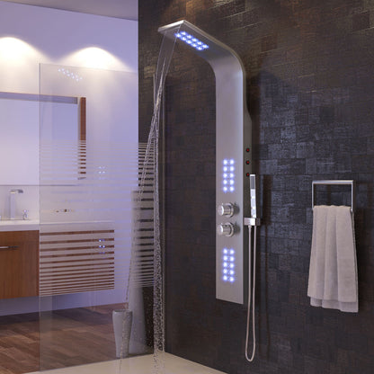 Shower Set Thermostatic Body Massage