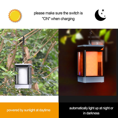 LED Solar Hanging Light for Garden