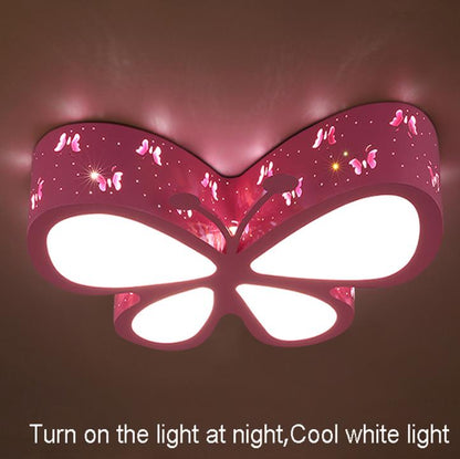 Modern Butterfly LED Ceiling Lamp for Kids Room