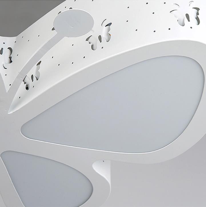Modern Butterfly LED Ceiling Lamp for Kids Room