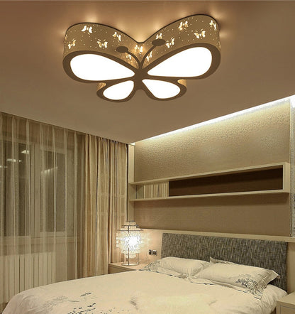 Modern Butterfly LED Ceiling Lamp for Kids Room