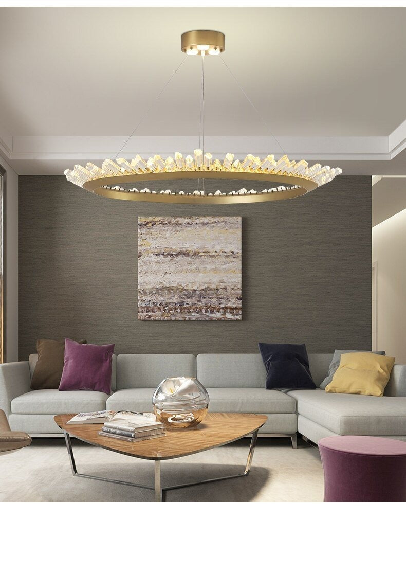 Mignonette - Modern Crystal LED Chandelier