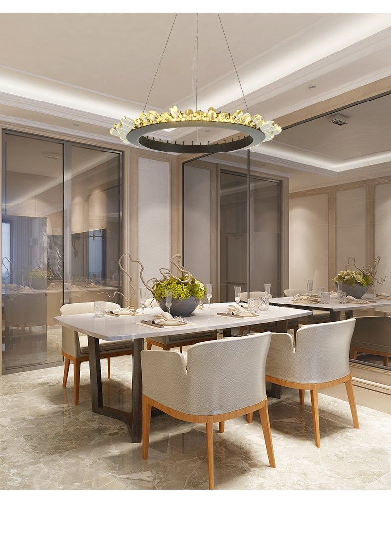 Mignonette - Modern Crystal LED Chandelier