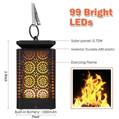 LED Solar Lights Dancing Flame