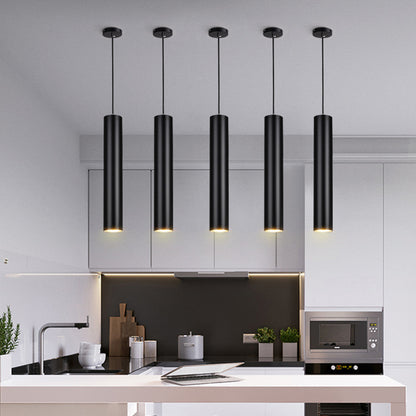 Dimmable LED Pendant Lamp Long Tube