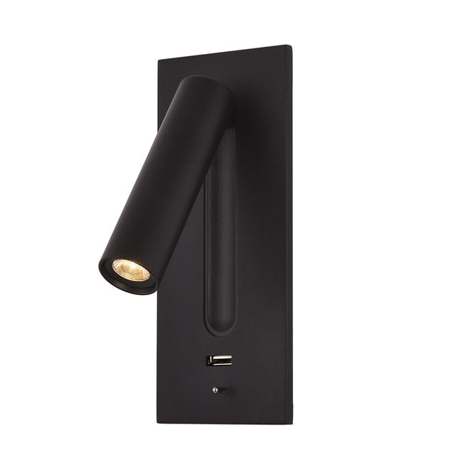 3W Rotating Bedroom Modern Wall Light - Sofrey Selects
