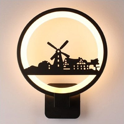 LED Forest Wall Lamp