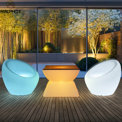LED Garden Furniture Party Seat