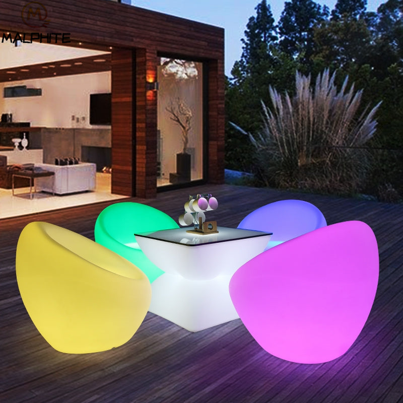 LED Garden Furniture Party Seat