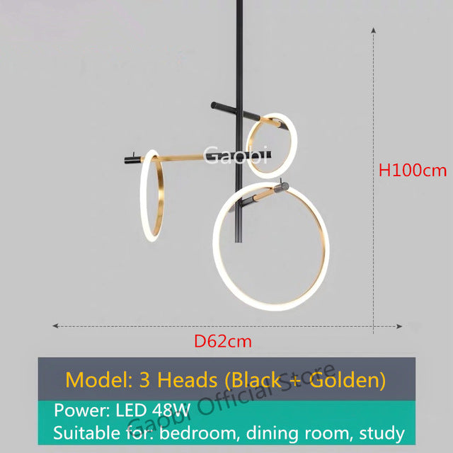 Postmodern LED Chandelier Lighting