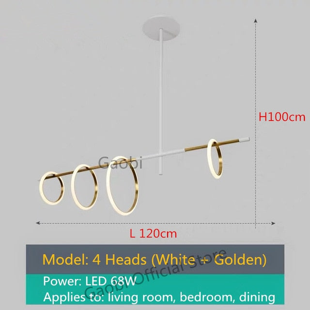 Postmodern LED Chandelier Lighting