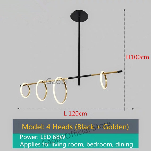 Postmodern LED Chandelier Lighting