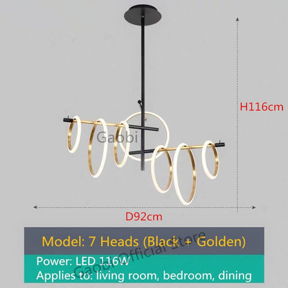 Postmodern LED Chandelier Lighting