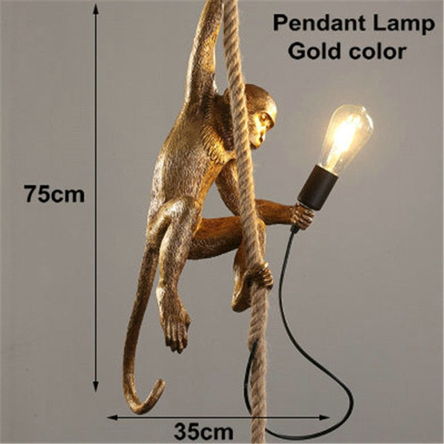Monkey Lamp