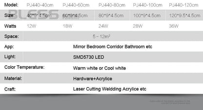 Modern Bathroom Light