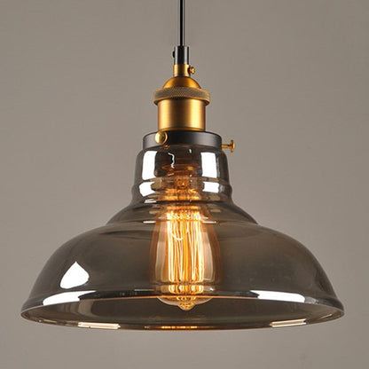 Vintage 5.5" To 11" Wide Pendant Glass Retro Lights - Sofrey Select