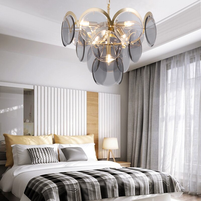 Nordic Chandelier Light Model Room Hall