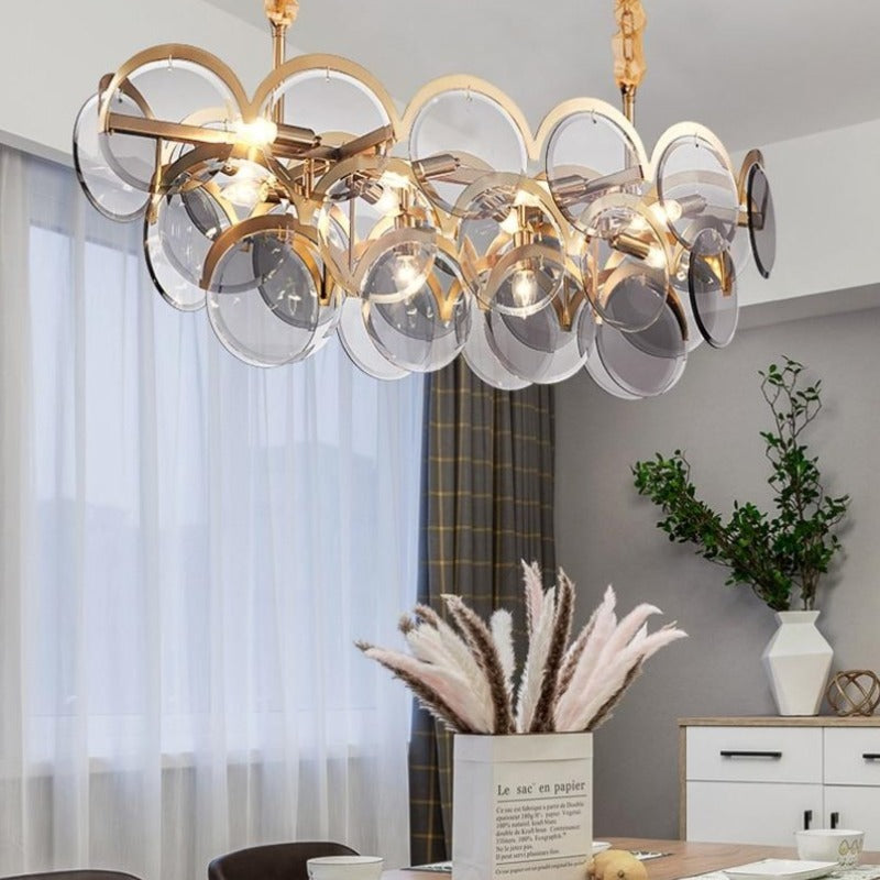 Nordic Chandelier Light Model Room Hall