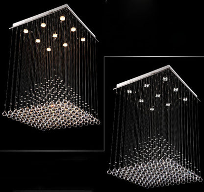 Modern CrystaL Chandelier  Pyramid Lamps