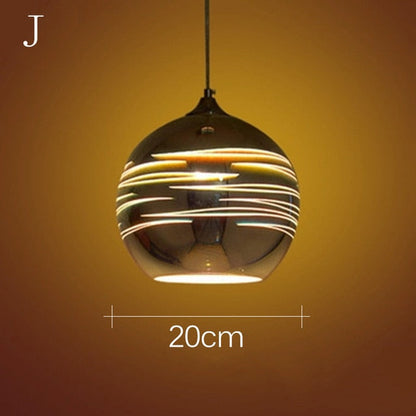 Modern 3D Pendant Lamp