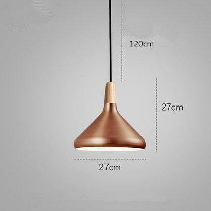LED Copper Aluminum Hanglamp