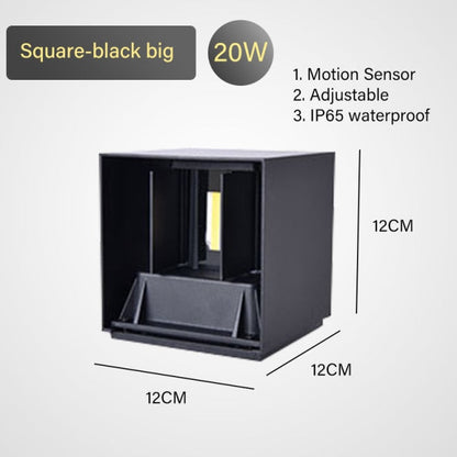 Wall lamp LED motion sensor IP65 waterproof