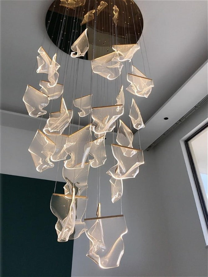 Stair Chandelier Art Ceiling Lamp