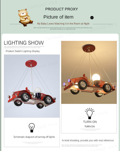 Car Children's Room Lamp