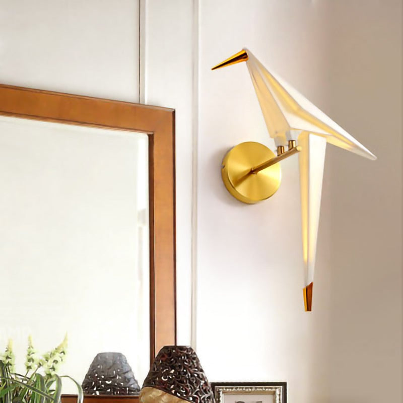 Bird Wall Lamp