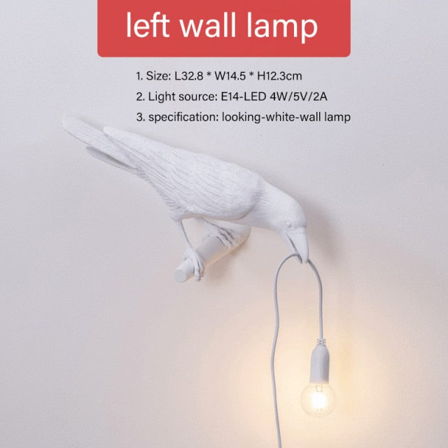 Lucky Crow Lamp