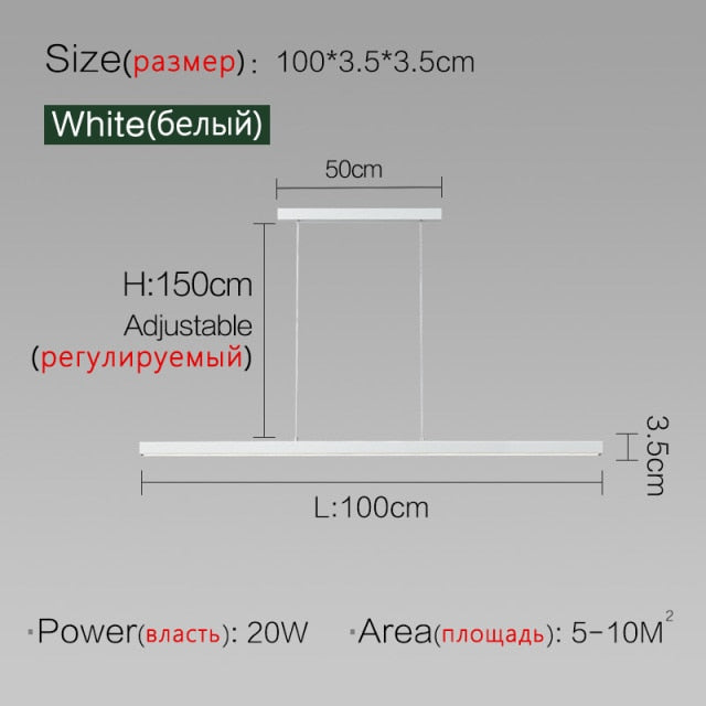 Pendent Nordic Lamps Chandeliers for dining room