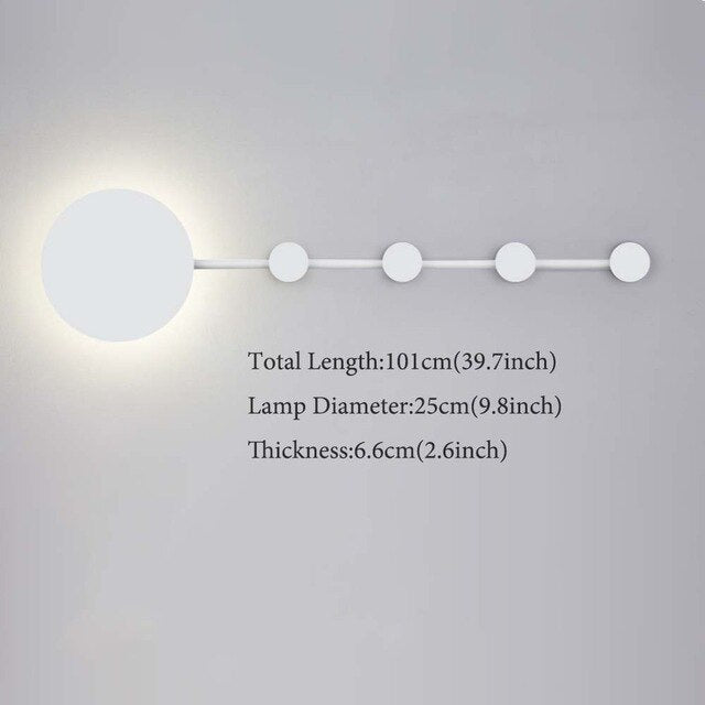Kylo - Modern Nordic LED Lamp Coat Rack