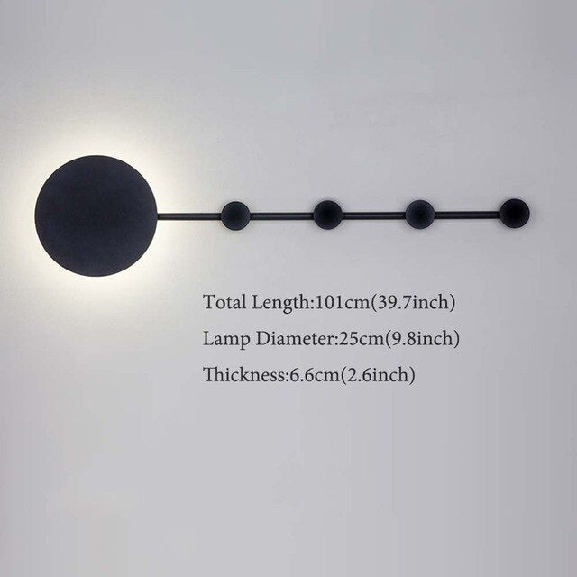 Kylo - Modern Nordic LED Lamp Coat Rack